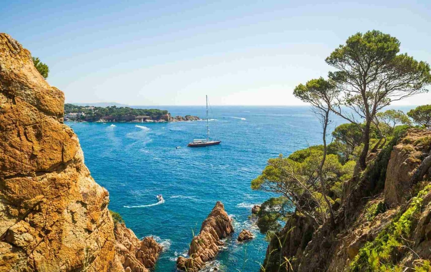 Urlaub Bucht An Der Costa Brava In Spanien