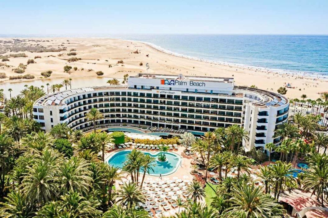 Hotelfoto mit Strand und Pool, Seaside Palm Beach auf Gran Canaria