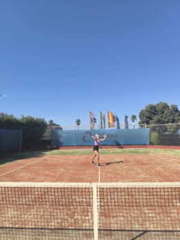 Tennisplatz im Club