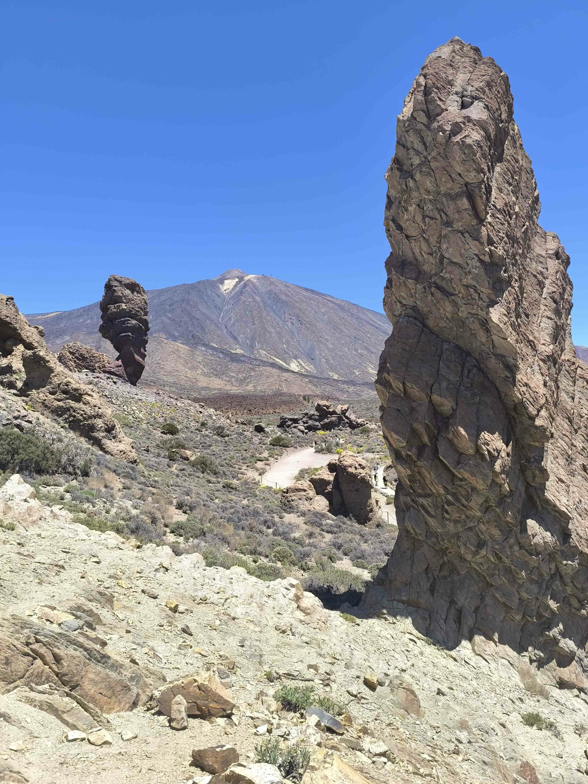 Bergformationen im Teide Nationalpark