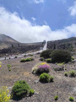 Wanderweg im Teide Nationalpark