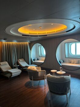 Wellness-Bereich an Bord der Queen Anne