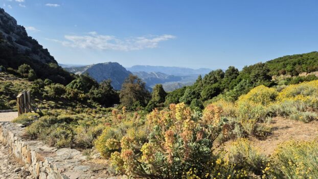 Bergpanorama auf Sardinien