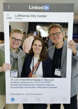 Matthias Lückertz, Laura Brokamp und Ralf Trilsbeek