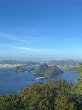 Blick auf Rio de Janeiro