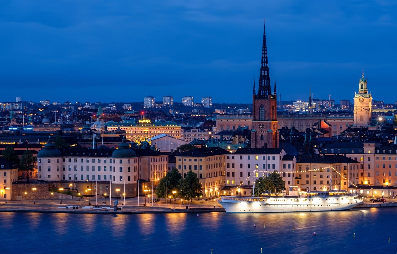 Stockholm am Abend
